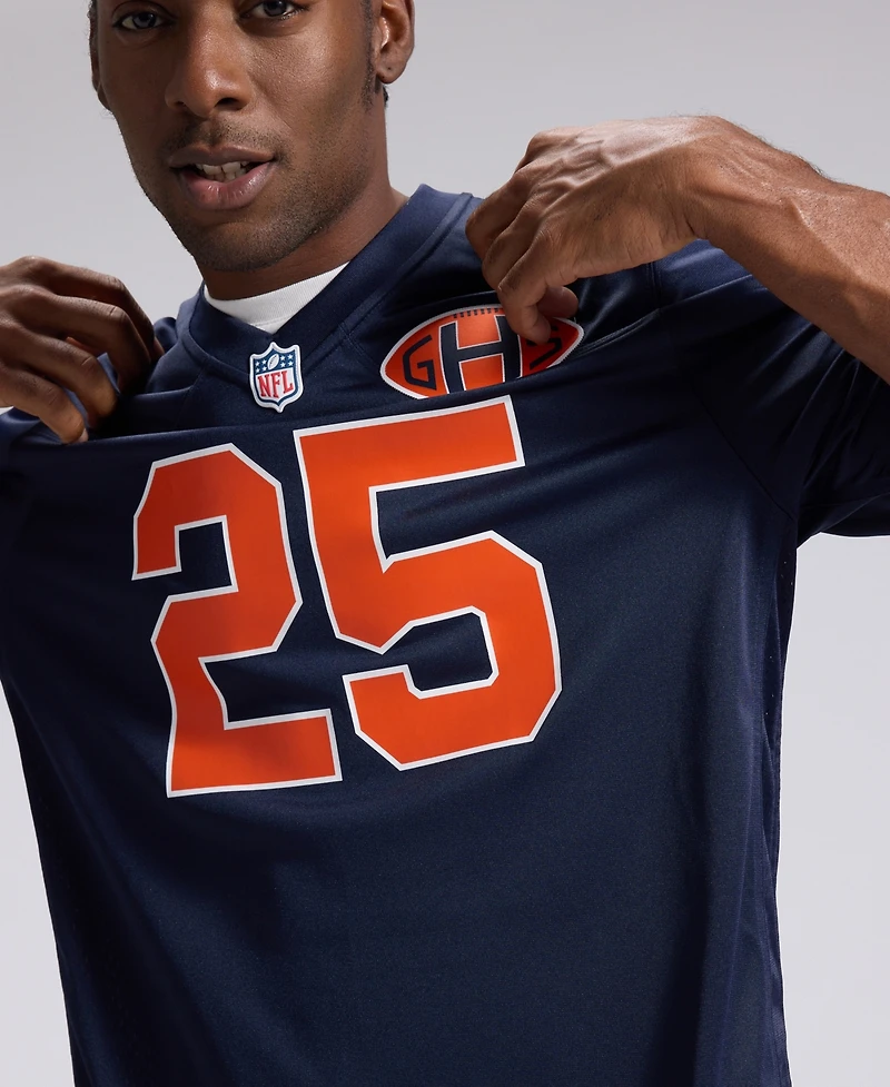 Nike Men's Kyle Monangai Navy Chicago Bears 2026 Rivalries Collection Game Jersey