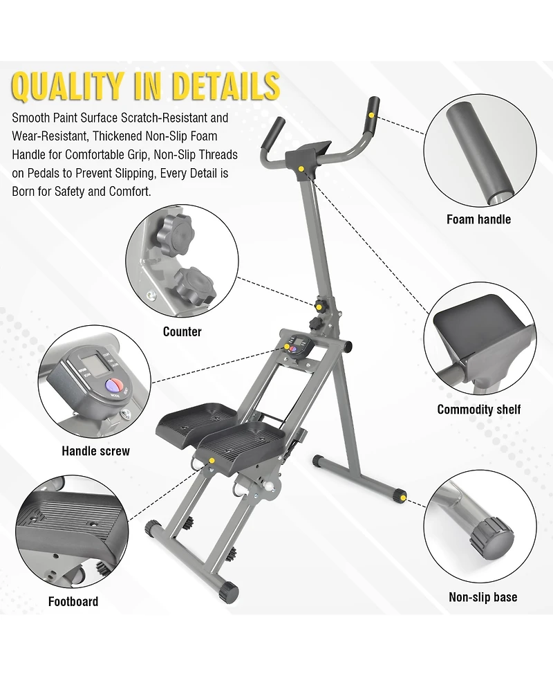 Zeny Stair Stepper Machine, Vertical Climber Exercise Equipment