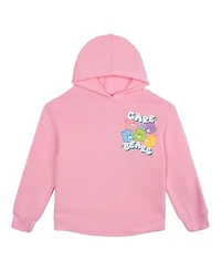 Care Bears Toddler Girls' 2T-5T Long-Sleeve Hooded Hoodie and Leggings, 2-Piece Set