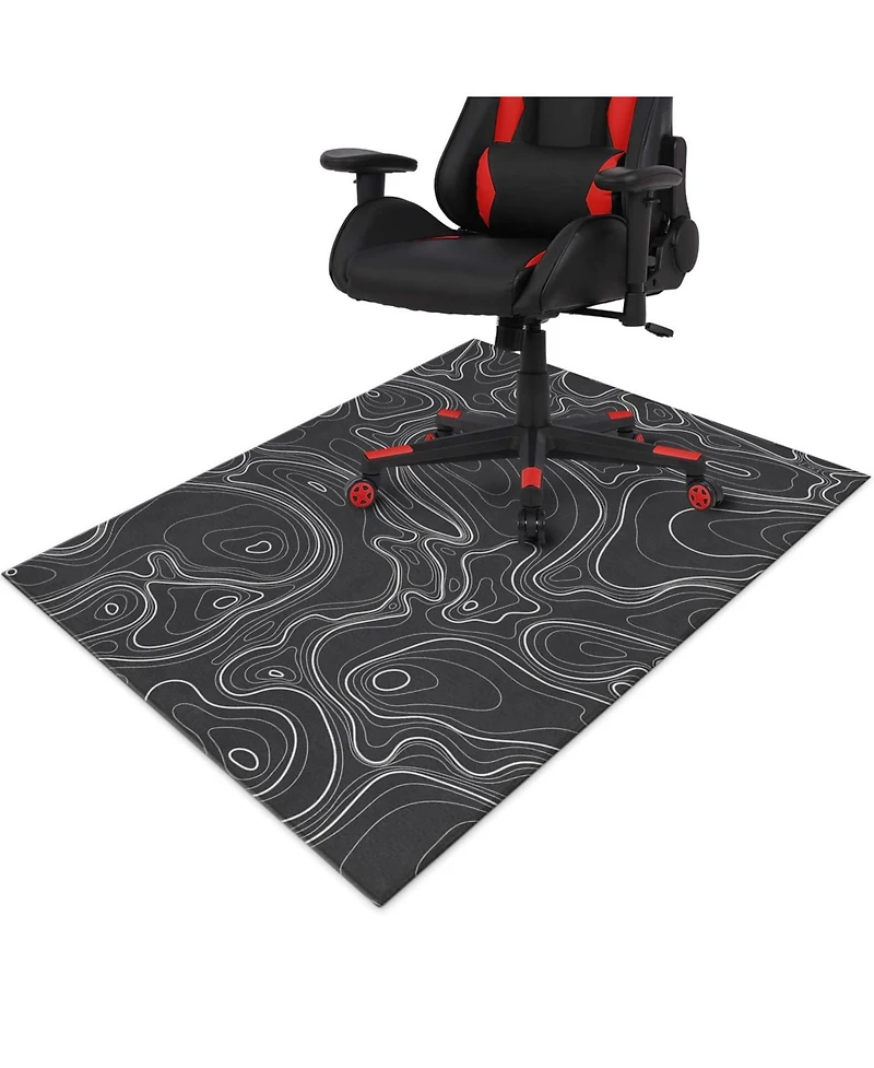 Danrong Starry Gaming Floor Protector Non Slip Room Decor