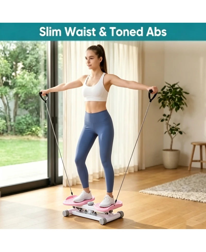 Zeny Waist Twisting Disc, Quiet Core Fitness Trainer for Abs and