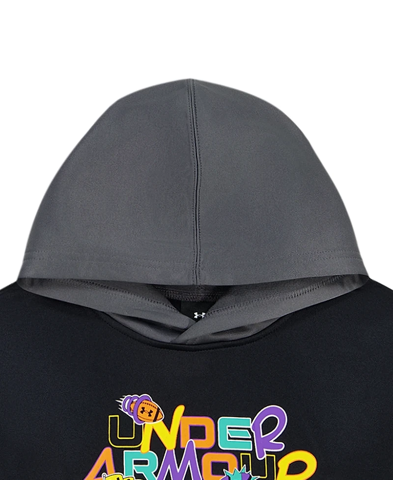 Under Armour Boys' 4-20 Retro Hooded Hoodie and Joggers, 2-Piece Set