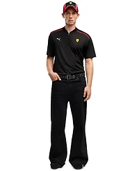 Puma Men's Ferrari Cloudspun Half Zip Polo Shirt