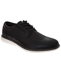 Perry Ellis Men's Casual Plain Toe Faux Leather Oxford Shoes