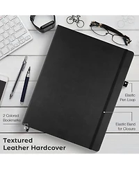 Danrong Dotted Journal Hardcover Lay Flat Notebook Thick Paper Smooth Writing For Work School