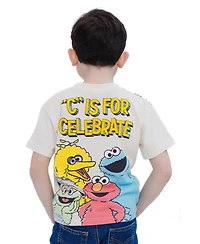 Sesame Street Baby Boys' Cotton T-Shirt