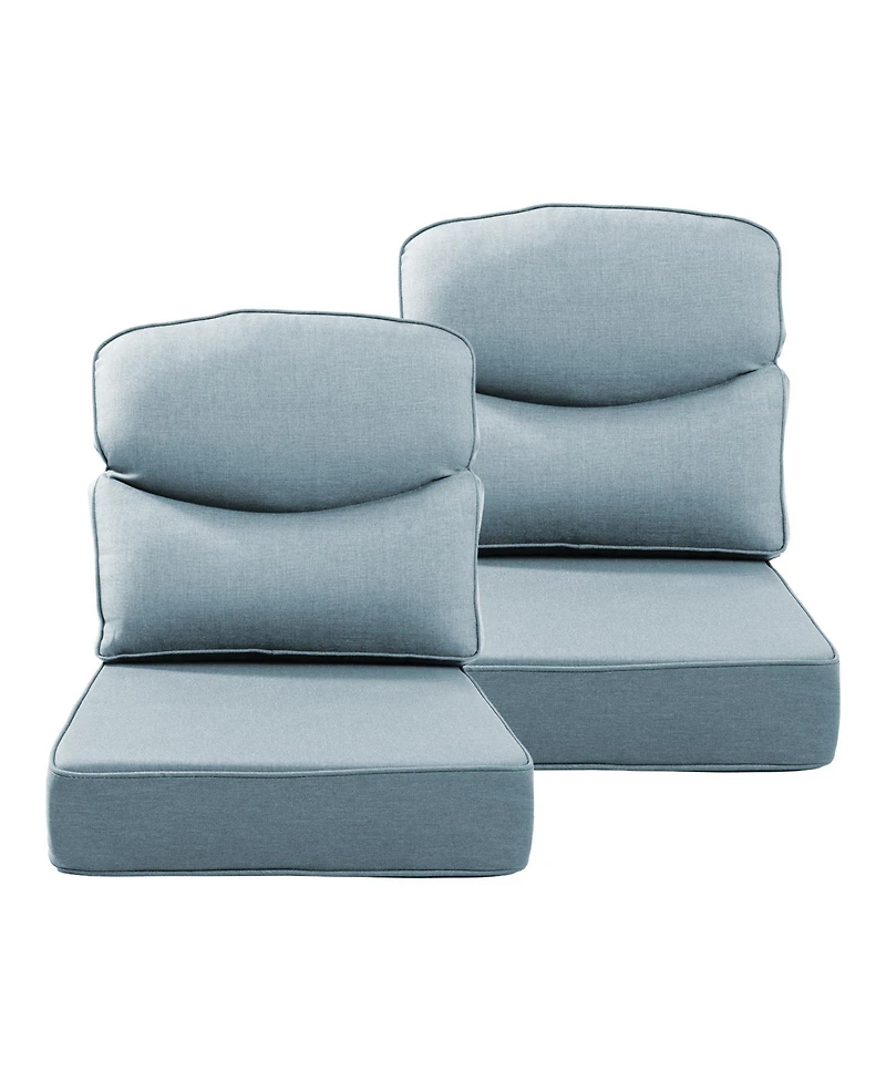 Bellefurn Luxury Smile 24x22x6 Outdoor Cushions