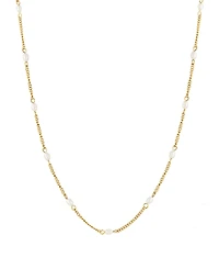 Atolea Dainty Gold Pearl Choker