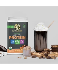Sunwarrior Active Protein, Plant-Based Protein, Chocolate Peanut Butter, 1kg