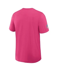 Nike Men's Pink Detroit Lions 2026 Nfl Cruical Catch Sideline Dri-Fit T-Shirt