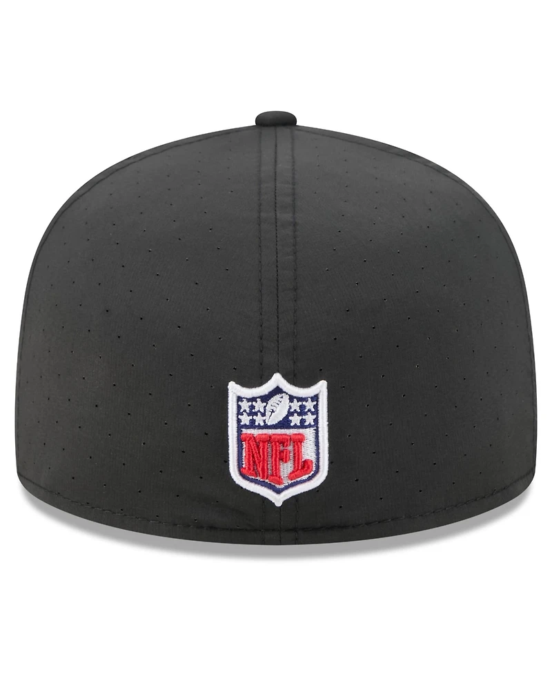 New Era Men's Black Cleveland Browns 2026 Nfl Cruical Catch 59FIFTY Fitted Hat