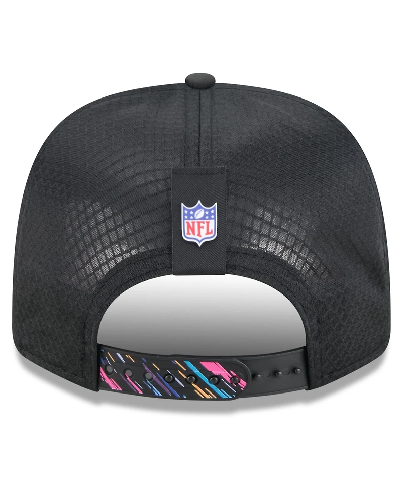 New Era Men's Black New England Patriots 2026 Nfl Cruical Catch 9SEVENTY Adjustable Trucker Hat