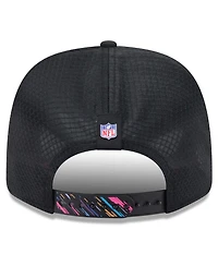 New Era Men's Black Los Angeles Rams 2026 Nfl Cruical Catch 9SEVENTY Adjustable Trucker Hat