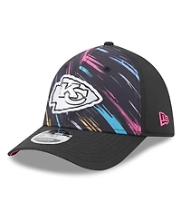 New Era Men's Black Kansas City Chiefs 2026 Nfl Cruical Catch 39THIRTY M-Crown Stretch Hat