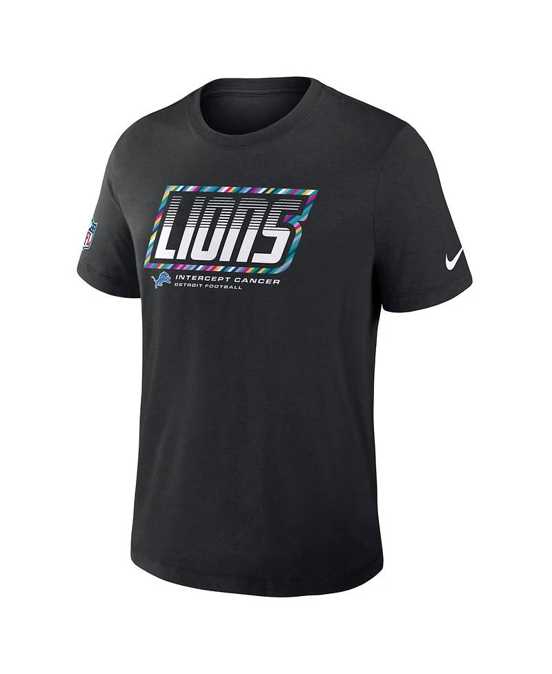 Nike Men's Detroit Lions 2026 Nfl Cruical Catch Sideline Dri-Fit T-Shirt