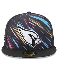 New Era Men's Black Arizona Cardinals 2026 Nfl Cruical Catch 59FIFTY Fitted Hat