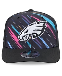New Era Men's Black Philadelphia Eagles 2026 Nfl Cruical Catch 9SEVENTY Adjustable Trucker Hat