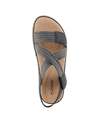 Flexus Women's Crossbeam Sport Sandal with Adjustable Strap