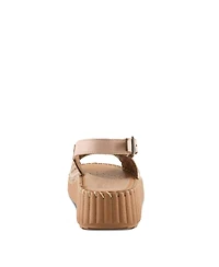 Spring Step Women's Rowyn Slingback Wedge with Cushioned Insole