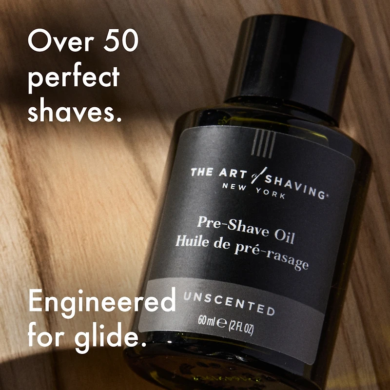 The Art of Shaving Pre-Shave Oil, Unscented, 2 Fl Oz