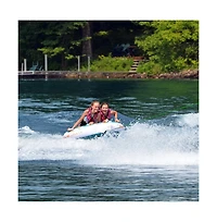 Rave Burst 56" Nylon 2-Rider Towable Boat Tube, Ages 12+