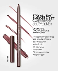 Stila Stay All Day Smudge & Set Waterproof Gel Eye Liner, 0.012 oz.