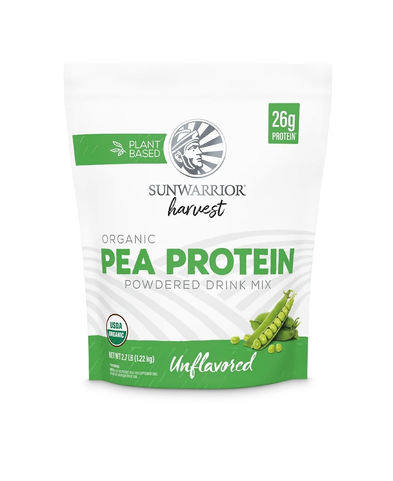 Sunwarrior Harvest Pea Protein Powder 1225 Gram pouch