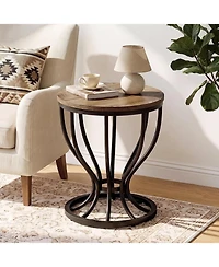 Tribesigns End Side Table for Living Room, Narrow Couch Arm Side Table