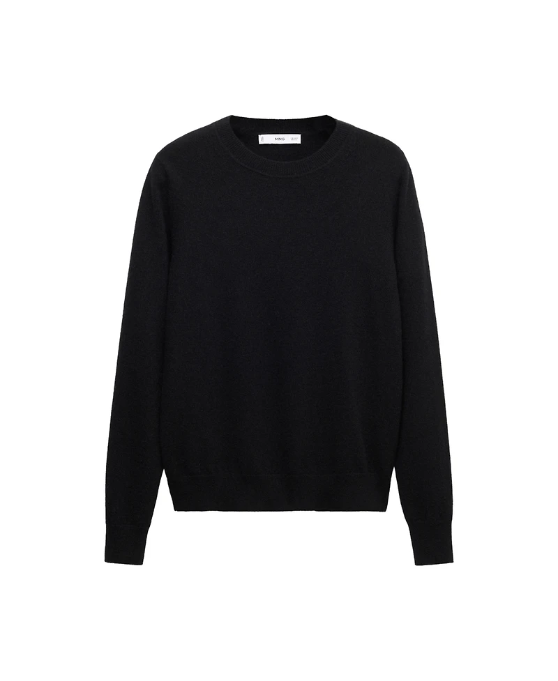 Mango Women's Selection 100% Cashmere Crewneck Sweater