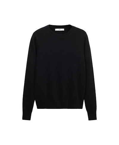 Mango Women's Selection 100% Cashmere Crewneck Sweater