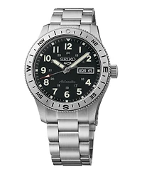 Seiko Men's 5 Sports Automatic Field Stainless Steel Bracelet Watch, 41mm