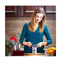 Cowin Manual Can Opener Safe Smooth Edge Stainless Steel