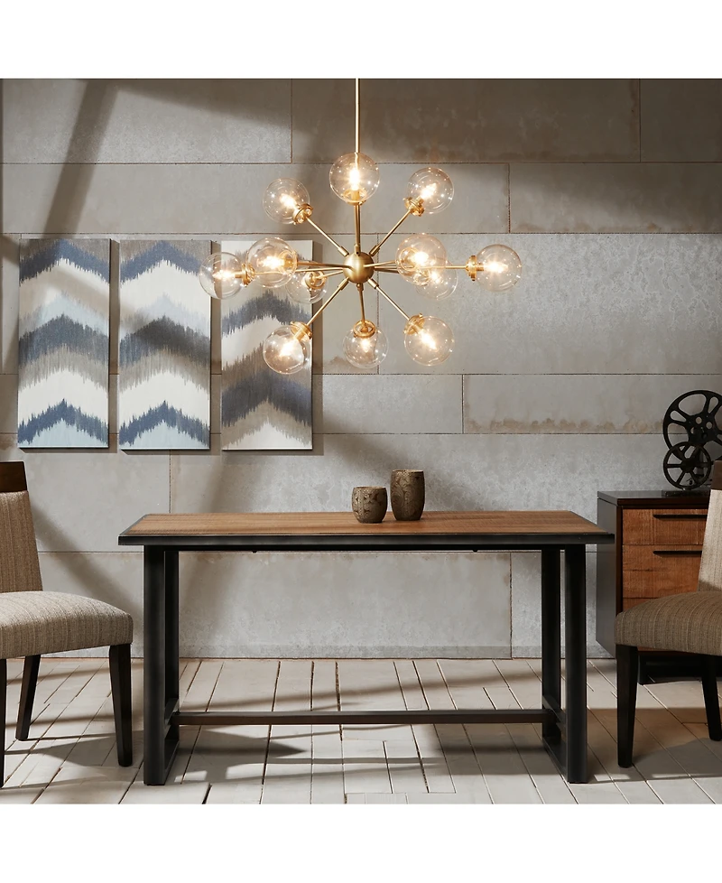 Ink+Ivy Paige Metal & Glass Chandelier