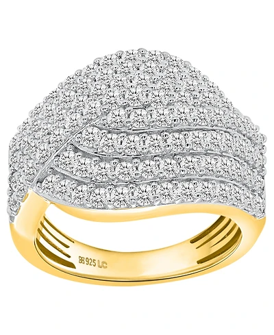Forever Grown Diamonds Lab Diamond Round Ring (2 ct. t.w.) Sterling Silver