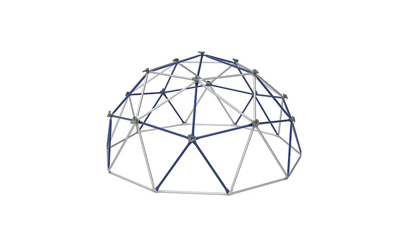 Jack & June Jungle Gym Climber Free-Standing Steel Dome, 86" Diameter x 46" Tall, Ages 3+