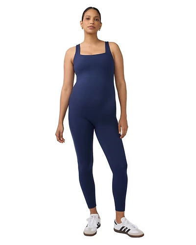 Ingrid + Isabel Maternity Sleeveless Knit Nursing Unitard