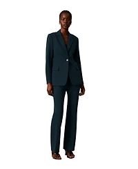 Calvin Klein Petite One-Button Notch Collar Jacket