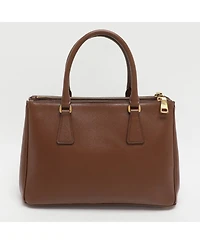 Pre-Owned Prada Small Galleria Saffiano Leather Double-Zip Tote