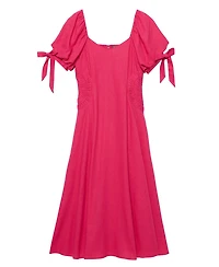 Mint Velvet Women's Linen Blend Tie Detail Maxi Dress