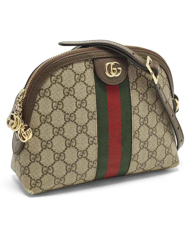Pre-Owned Gucci Women's Ophidia Gg Small Dome Shoulder Bag