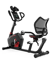Harison Recumbent Exercise Bike, 350 lbs Capacity, Bluetooth App and Heart Rate (Hrm-B8A)