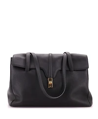 Pre-Owned Celine Large Soft 16 Bag Grained Calfskin