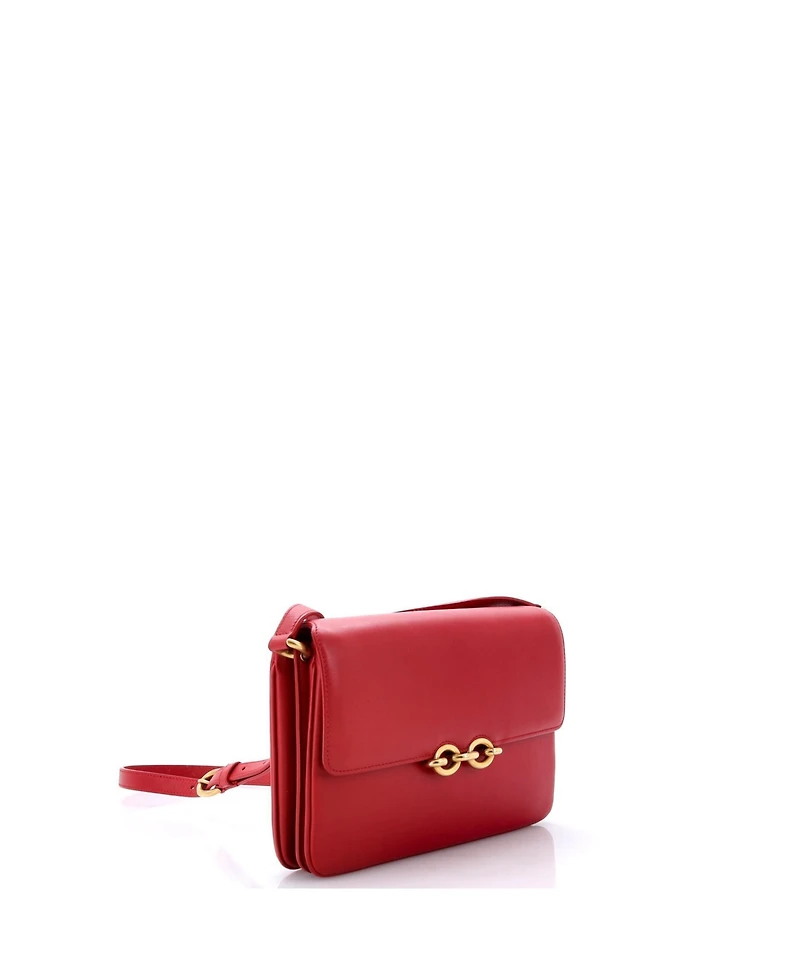 Pre-Owned Saint Laurent Medium Le Maillon Shoulder Bag Leather