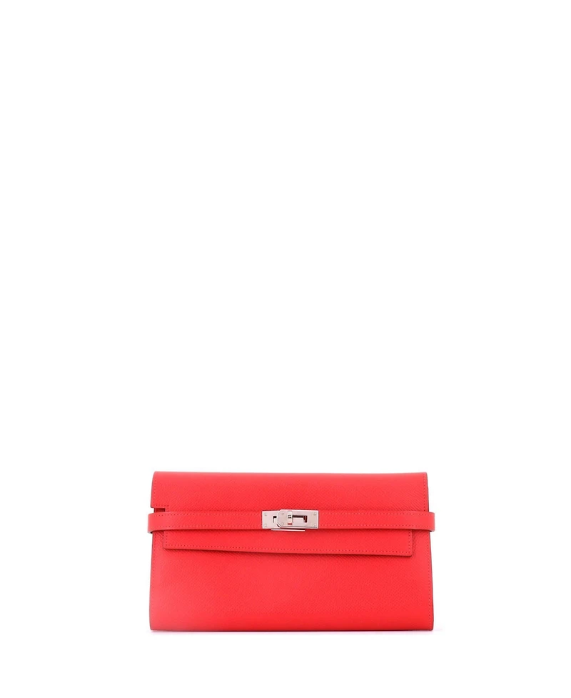 Pre-Owned Hermes Kelly Long Epsom Leather Wallet