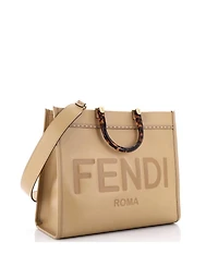 Pre-Owned Fendi Medium Sunshine Shopper Tote Leather