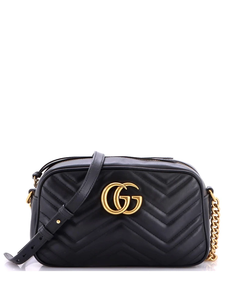 Pre-Owned Gucci Gg Marmont Small Adjustable Shoulder Bag