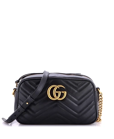 Pre-Owned Gucci Gg Marmont Small Adjustable Shoulder Bag