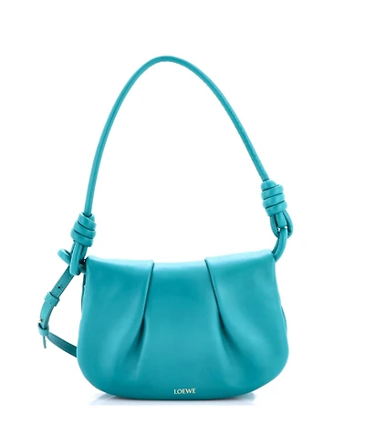 Pre-Owned Loewe Paseo Shoulder Bag Leather