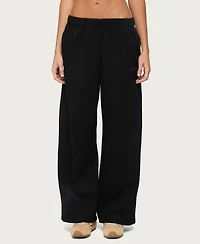 Edikted Women's Basic Girl Wide Leg Sweatpants