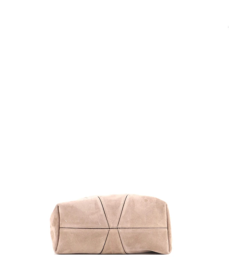 Pre-Owned Chloe Large Spin Tote Suede